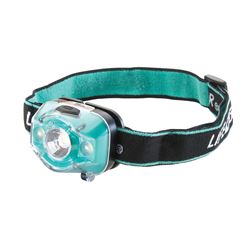 Dorcy 41-3913 Headlamp, AAA Battery, LED Lamp, 275 Lumens, 100 m Beam Distance, Blue/Green/Red 
