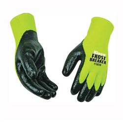 Frost Breaker 1875-XL High-Visibility High-Dexterity Protective Gloves, Mens, XL, Keystone Thumb, Knit Wrist Cuff 