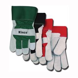 Heatkeep 1932-M Protective Gloves, Mens, M, Wing Thumb, Black/Green 