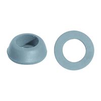 Danco 38804B Faucet Washer, 13/32 in ID x 28/32 in OD Dia, 1/4 in Thick, Rubber, Pack of 5 