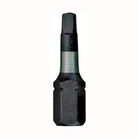 Milwaukee SHOCKWAVE 48-32-4471 Power Bit, #1 Drive, Square Recess Drive, 1/4 in Shank, Hex Shank, 2 in L 