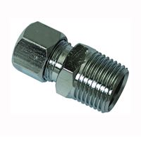 Plumb Pak PP72PCLF Straight Adapter, 3/8 in, FIP x Compression, Chrome 