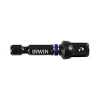 Irwin 1837572 Socket Adapter, 3/8 in Drive, Square Drive, Pack of 3 