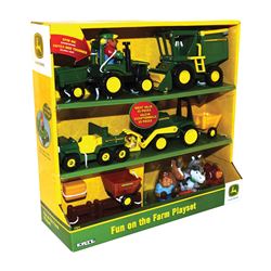 John Deere Toys 34984 Farm Playset, 18 months and Up, Green 2 Pack 