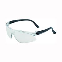 Jackson Safety 14476 Safety Glasses, Mirror Lens, Polycarbonate Lens, Dual Tone Frame, Plastic Frame, Black Frame