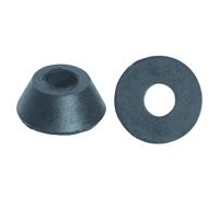 Danco 38806B Faucet Washer, 5/16 in ID x 13/16 in OD Dia, 5/16 in Thick, Rubber, For: 3/8 in OD Tubing into Ballcock, Pack of 5 