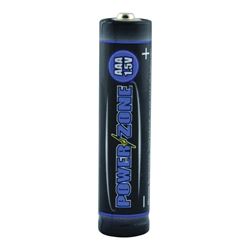 PowerZone LR03-16P Battery, 1.5 V Battery, AAA Battery, Alkaline, Manganese Dioxide, Potassium Hydroxide and Zinc 