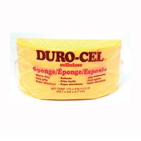Duro-Cel 03085 Turtleback Sponge, 7-3/4 in L, 3-3/4 in W, 2-1/8 in Thick, Cellulose