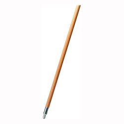 Rubbermaid FG636400LAC Broom Handle, .94 in Dia, 60 in L, Threaded, Wood, Brown 