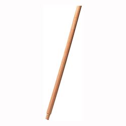 Rubbermaid FG636100LAC Broom Handle, 15/16 in Dia, 60 in L, Threaded, Wood, Natural 