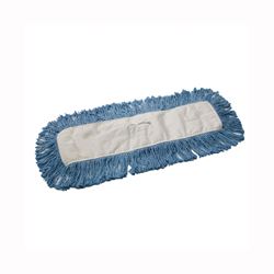 Rubbermaid Kut-A-Way FGK25328BL00 Dust Mop Head, Cotton, Blue 