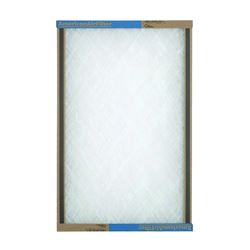 AAF 118241 Air Filter, 24 in L, 18 in W, Chipboard Frame, Pack of 12 