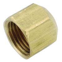Anderson Metals 54840-06 Space Heater Tube Cap, 3/8 in, Flare 5 Pack 