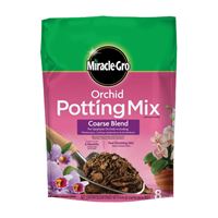 Miracle-Gro 74778300 Orchid Potting Mix Coarse Blend, 8 qt Bag, Pack of 6 