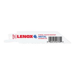 Lenox 22760OSB414R Reciprocating Saw Blade, 3/4 in W, 4 in L, 14 TPI 50 Pack 