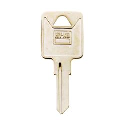 HY-KO 11010TM6 Key Blank, Brass, Nickel, For: Trimark Cabinet, House Locks and Padlocks 10 Pack 