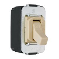 Legrand ACD1I Switch, 15 A, 120/277 V, Screw Terminal, Thermoplastic Housing Material, Ivory 