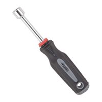 Vulcan MC-SD37 Nut Driver, 1/2 in Drive, 7 in OAL, Cushion-Grip Handle, Gray and Black Handle, 3 in L Shank 