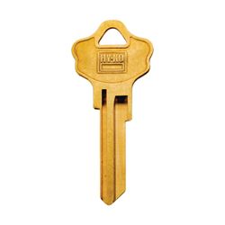 Hy-Ko 21200KW10BR Key Blank, Brass, For: Kwikset Cabinet, House Locks and Padlocks, Pack of 200 