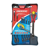 GearWrench CX6RWM7 Wrench Set, 7-Piece, Specifications: Metric Measurement 