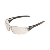 Edge SD111AR-G2 Safety Glasses, Unisex, Polycarbonate Lens, Wraparound Frame, Nylon Frame, Black Frame 