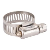 ProSource HCRSS10-3L Interlocked Hose Clamp, Stainless Steel, Stainless Steel, Pack of 10 