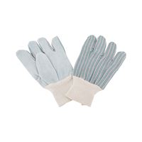 Diamondback GV-788HC-3L Leather Palm Work Gloves, One-Size, Knit Wrist Cuff 
