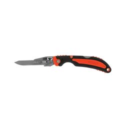 Gerber 31-002736N Folding Pocket Knife, 2.8 in L Blade, Orange Handle 