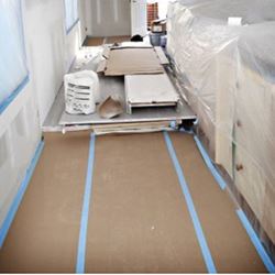 Trimaco X-Paper 12360/20 Floor Protection Paper, 120 ft L, 36 in W, Brown, Floor Mounting 