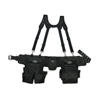 Dead On DO-FR Tool Rig with Suspenders, Poly Fabric, Black, 30-Pocket 