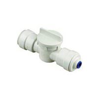 WATTS 3555-1006/P-671 In-Line Valve, 1/2 x 1/4 in Connection, Sweat x Sweat, 250 psi Pressure, Thermoplastic Body 