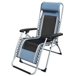 Seasonal Trends OGL01021 Zero Gravity Chair, 26.77 in W, 38.58 in D, 43.70 in H, 300 lbs Capacity, Steel Frame 