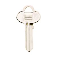 Hy-Ko 11010CO7 Key Blank, Brass, Nickel, For: Corbin Russwin Cabinet, House Locks and Padlocks, Pack of 10 