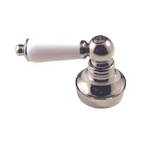 Danco 46010 Faucet Handle, Zinc, Chrome Plated, For: Universal Single Handle Bathroom Sink and Kitchen Sink Faucets 
