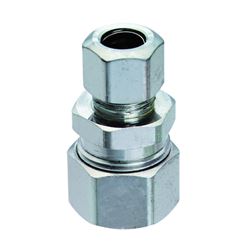 Plumb Pak PP80PCLF Tube Adapter, 5/8 x 3/8 in, Compression, Chrome 
