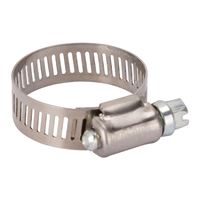 ProSource HCRAN16-3L Interlocked Hose Clamp, Stainless Steel, Stainless Steel, Pack of 10 