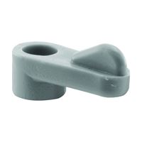 Make-2-Fit PL 7739 Window Screen Clip with Screw, Plastic, Gray 