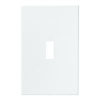 Eaton Wiring Devices PJS1W Wallplate, 4-7/8 in L, 3.12 in W, 1 -Gang, Polycarbonate, White, High-Gloss 