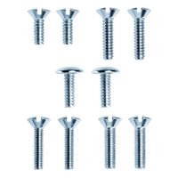 Danco 88356 Faucet Handle Screw Kit, Stainless Steel, Chrome Plated 