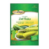 Mrs. Wages W621-J7425 Dill Pickle Mix, 6.5 oz Pouch, Pack of 12 
