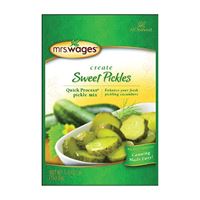 Mrs. Wages W624-J7425 Sweet Pickle Mix, 5.3 oz Pouch, Pack of 12 