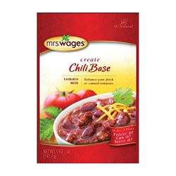Mrs. Wages W537-J4425 Canning Chili Mix, 5 oz Pouch, Pack of 12 