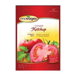Mrs. Wages W541-J4425 Ketchup Tomato Mix, 5 oz Pouch, Pack of 12 