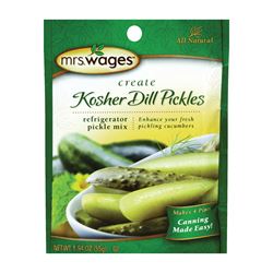 Mrs. Wages W626-DG425 Refrigerator Pickle Mix, 1.94 oz Pouch, Pack of 12 