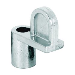 Make-2-Fit PL 7737 Window Screen Clip with Screw, Alloy, Zinc, Silver, 12/PK 