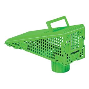 Frost King W103/12 Wedge Downspout Screen, Plastic, Green