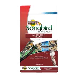 Audubon Park Songbird Selections 11983 Wild Bird Food, Multi-Bird Blend, 15 lb 
