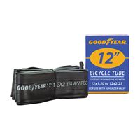 Kent 91073 Bicycle Tube, Butyl Rubber, Black, For: 12 x 1-1/2 to 2-1/4 in W Bicycle Tires 