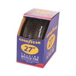 KENT 91063 Road Tire, Folding, Black, For: 27 x 1-1/4 in Rim 2 Pack 