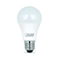 Feit Electric A1100/850/10KLED/2 LED Lamp, General Purpose, A19 Lamp, 75 W Equivalent, E26 Lamp Base, Daylight Light 